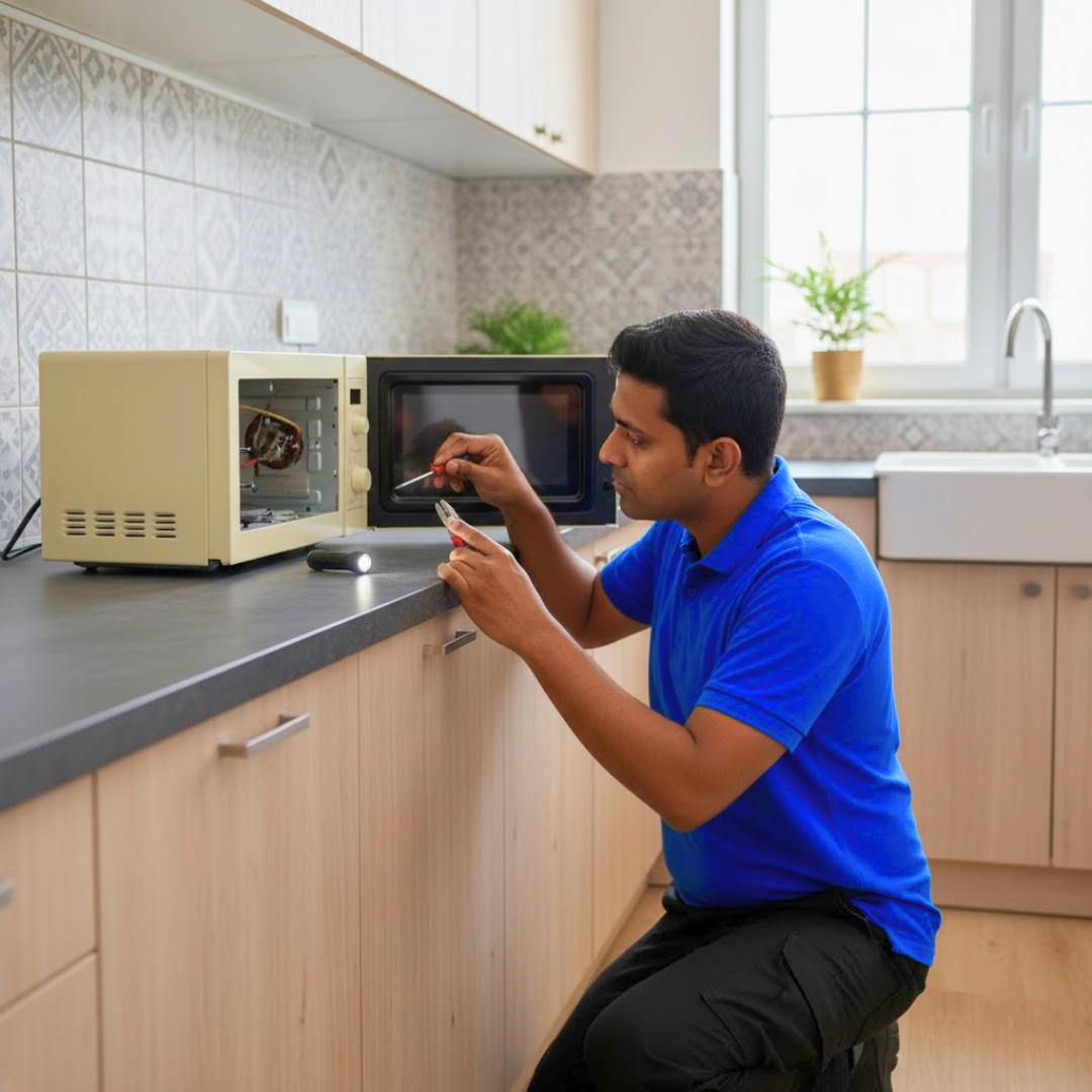 We Repair All Leading Microwave Brands Including Samsung, LG, IFB, Panasonic, Whirlpool, Godrej, Haier, Bosch, And More.